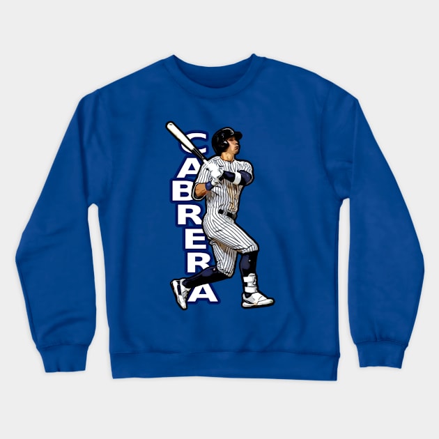 Yankees Cabrera 95 Crewneck Sweatshirt by Gamers Gear